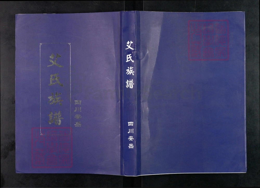 图片[1]-四川安岳艾氏族谱电子版PDF下载-中华家谱网