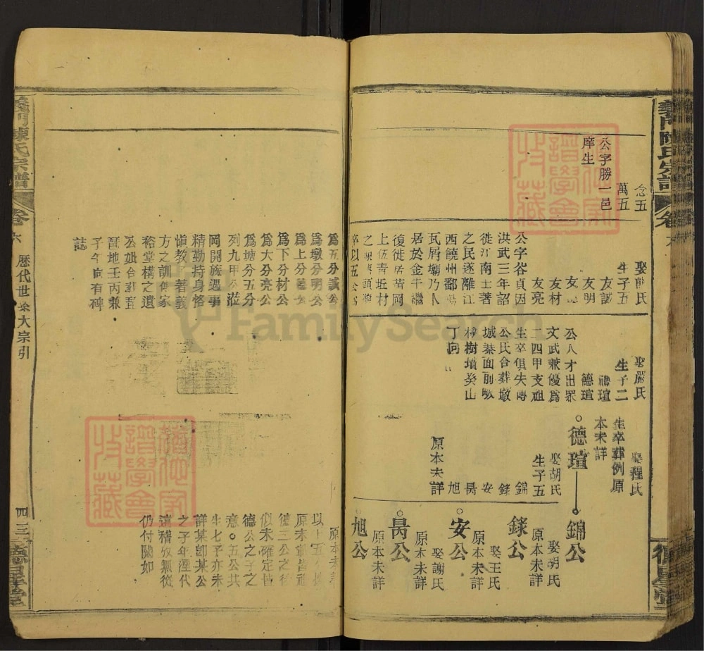 图片[8]-湖北黄冈义门陈氏三修宗谱（德星堂）电子版PDF下载-中华家谱网