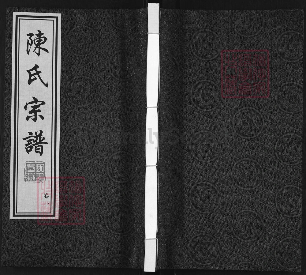 图片[1]-江苏常州武进区陈氏宗谱（配义堂）电子版PDF下载-中华家谱网