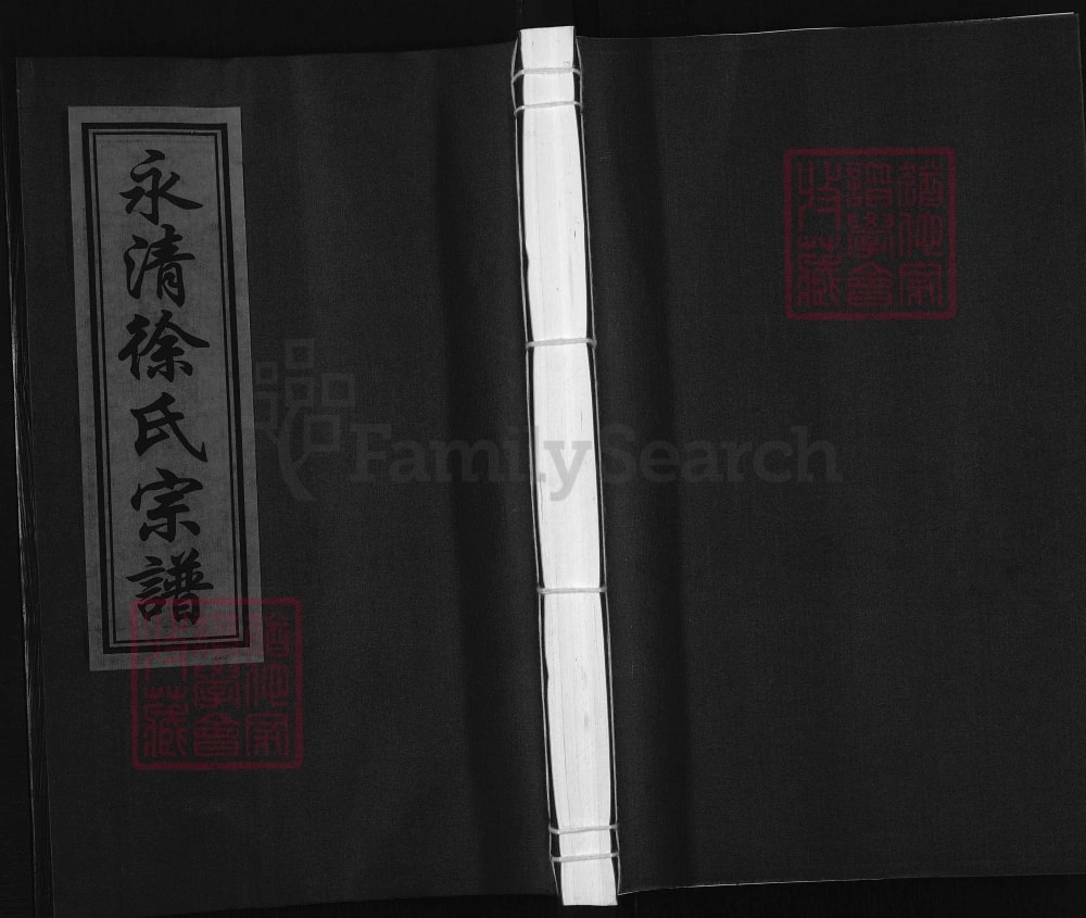 图片[1]-浙江东阳永清徐氏宗谱电子版PDF下载-中华家谱网