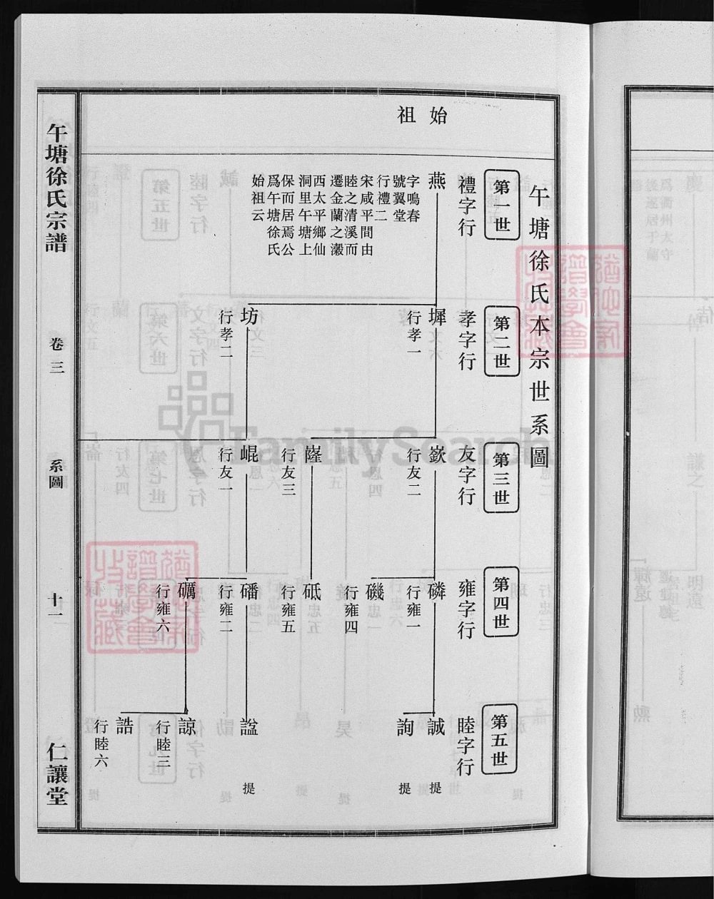 图片[6]-浙江兰溪午塘徐氏宗谱（仁让堂）电子版PDF下载-中华家谱网