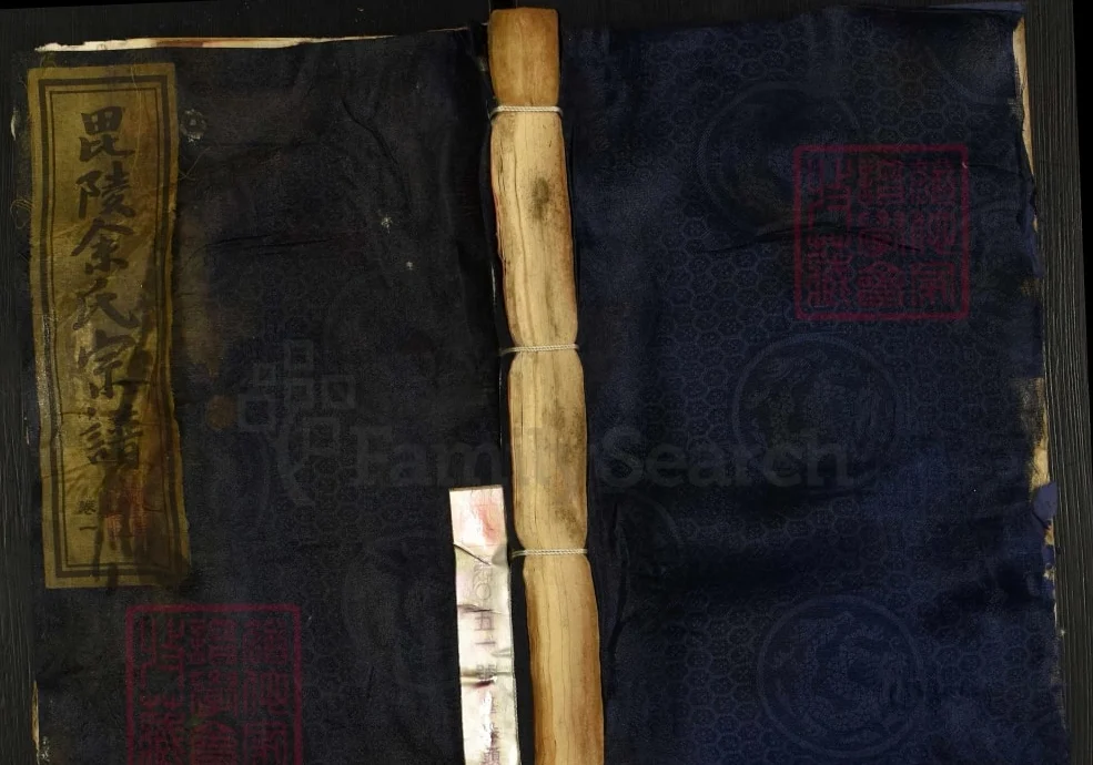 江苏常州毘陵余氏宗谱(泗水堂)电子版PDF下载-中华家谱网