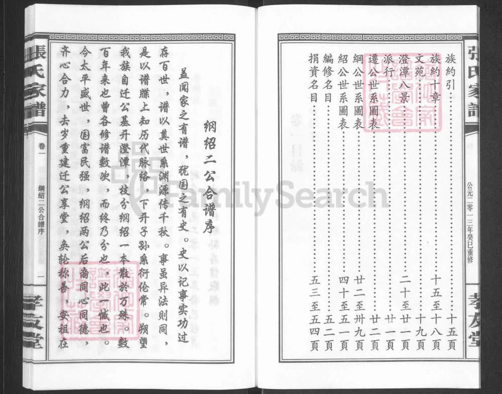 图片[2]-湖南浏阳张氏家谱（孝友堂）电子版PDF下载-中华家谱网