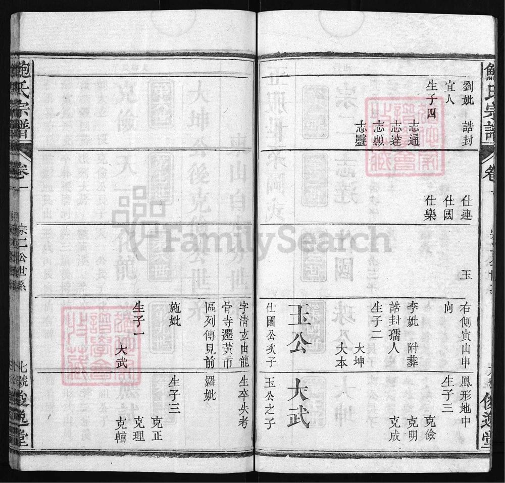 图片[7]-湖北麻城鲍氏宗谱（俊逸堂，民国6年本）电子版PDF下载-中华家谱网