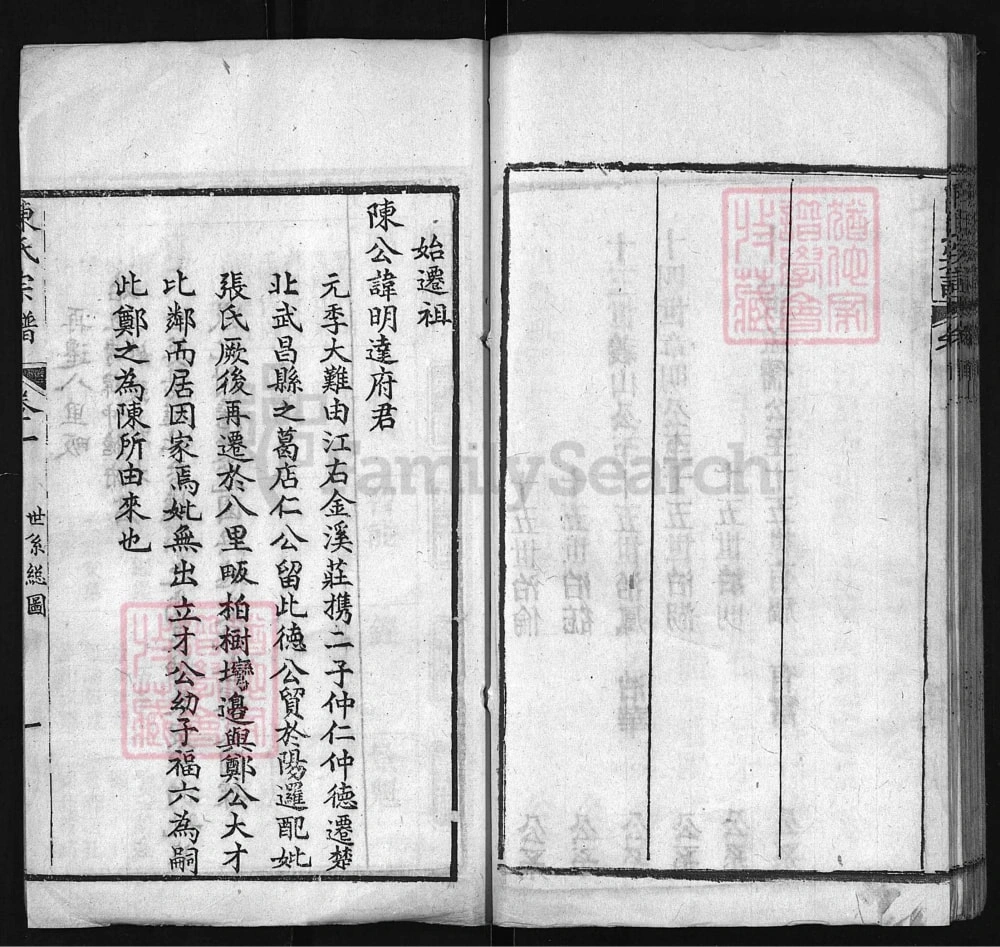 图片[4]-湖北黄冈陈氏宗谱电子版PDF下载-中华家谱网