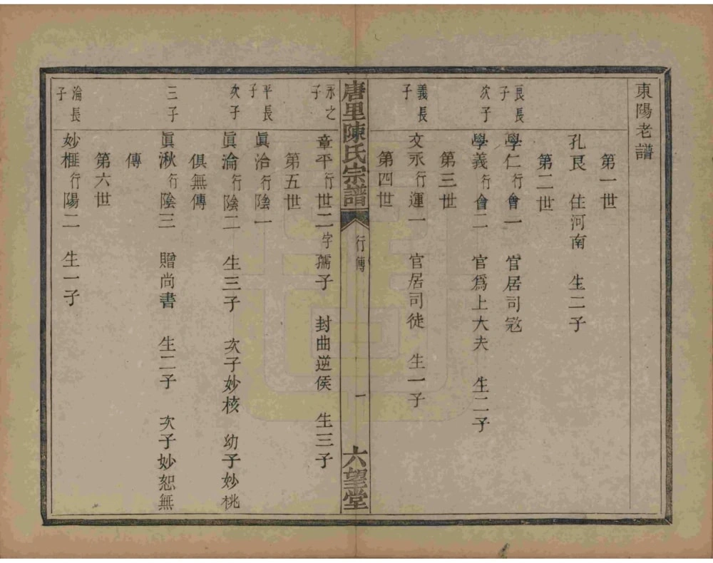 图片[4]-浙江杭州萧山陈氏宗谱（六望堂）电子版PDF下载-中华家谱网