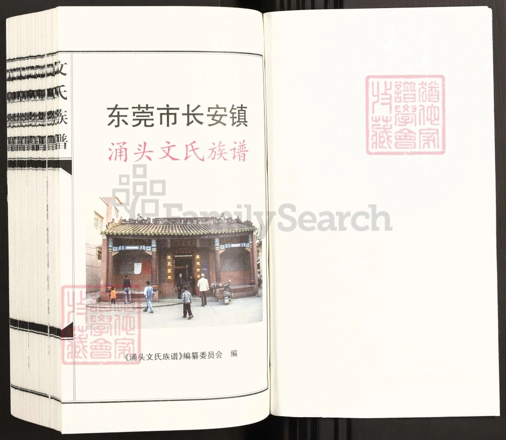 图片[2]-广东东莞长安镇涌头文氏族谱电子版PDF下载-中华家谱网