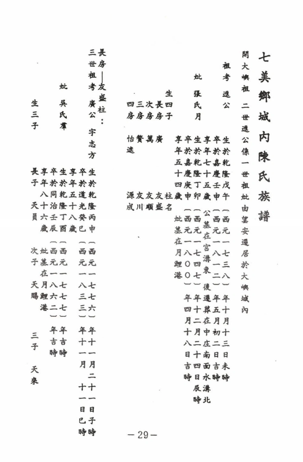 图片[5]-台湾澎湖七美乡城内陈氏族谱电子版PDF下载-中华家谱网