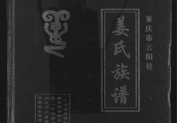 重庆云阳县姜氏族谱-中华家谱网