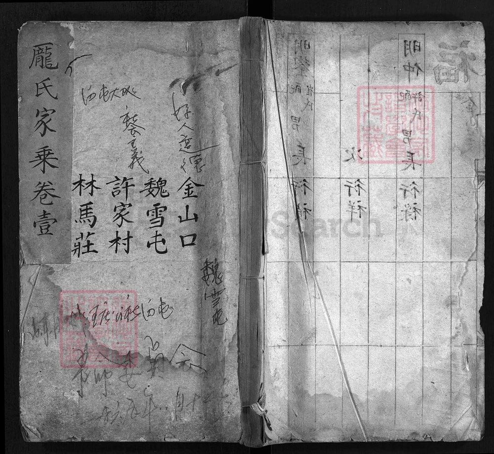 图片[1]-山东东平肥城庞氏家乘电子版PDF下载-中华家谱网