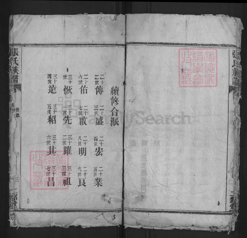 图片[4]-湖北红安张氏族谱（二铭堂）电子版PDF下载-中华家谱网