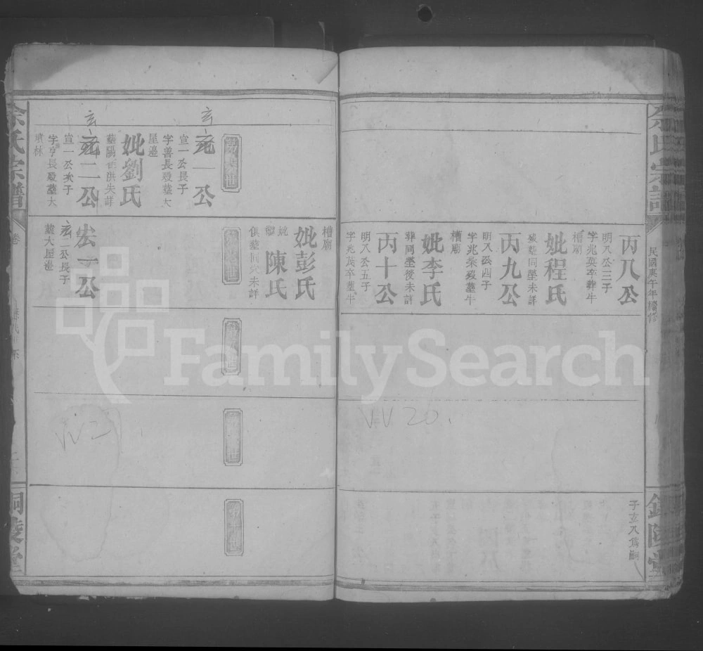 图片[8]-湖北咸宁余氏宗谱（铜陵堂）电子版PDF下载-中华家谱网