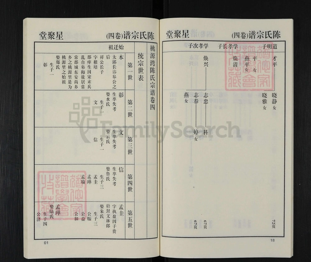 图片[5]-江苏常州陈氏续修宗谱（星聚堂）电子版PDF下载-中华家谱网