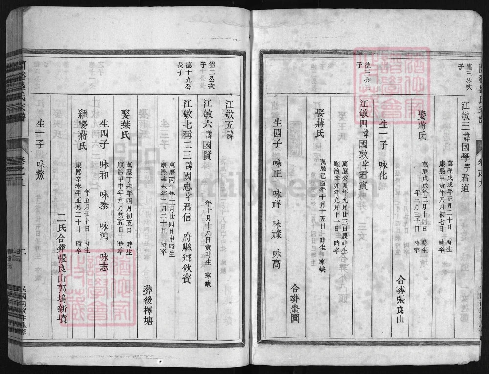 图片[6]-浙江兰溪盛氏宗谱（孝思堂）电子版PDF下载-中华家谱网