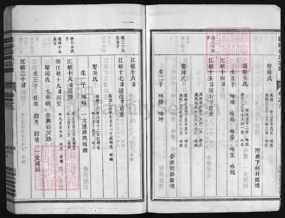 图片[8]-浙江兰溪盛氏宗谱（孝思堂）电子版PDF下载-中华家谱网