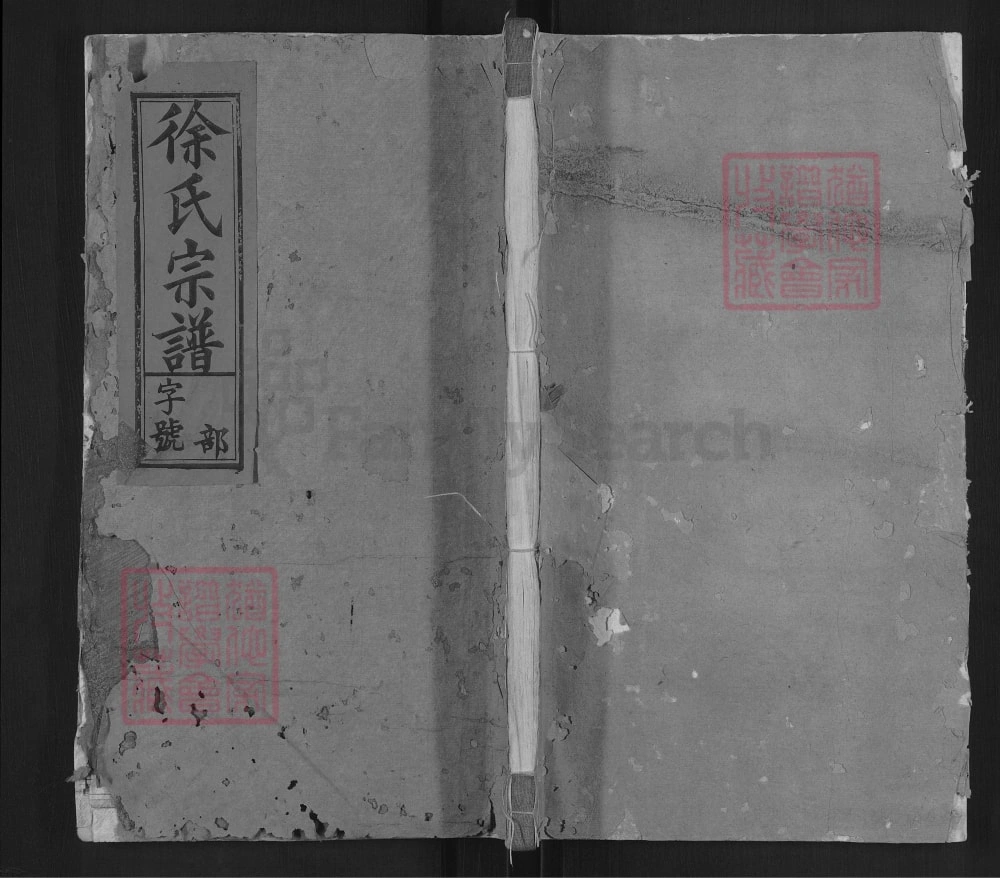 图片[1]-江西上饶广丰笔峰山徐氏宗谱（生花堂）电子版PDF下载-中华家谱网