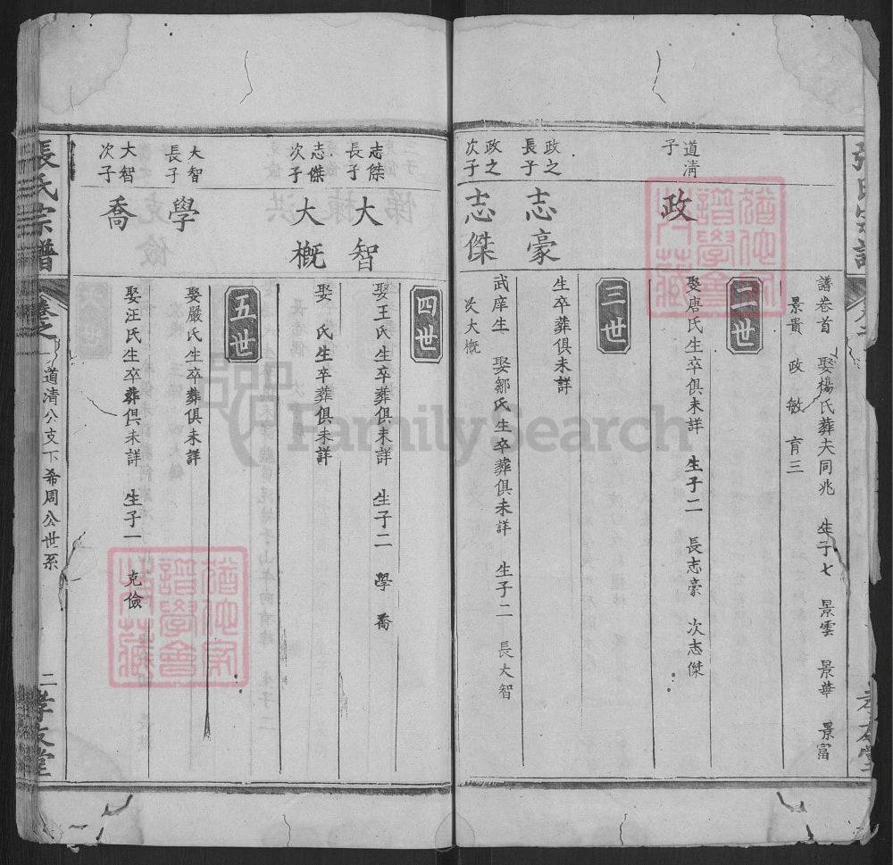 图片[6]-湖北黄冈张氏续修宗谱（孝友堂）电子版PDF下载-中华家谱网