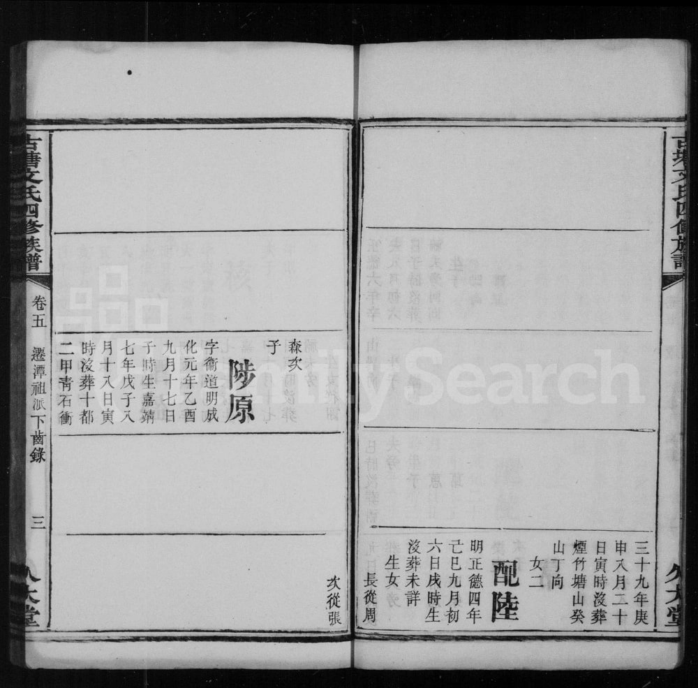 图片[7]-湖南湘潭中湘古塘文氏四修族谱（久大堂）电子版PDF下载-中华家谱网