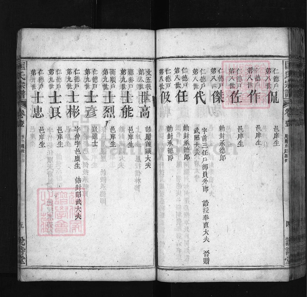 图片[8]-湖北黄冈罗田义水匡氏宗谱（说诗堂）电子版PDF下载-中华家谱网