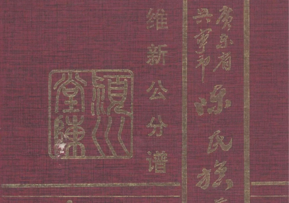 广东兴宁陈氏族谱维新公分谱电子版PDF下载-中华家谱网