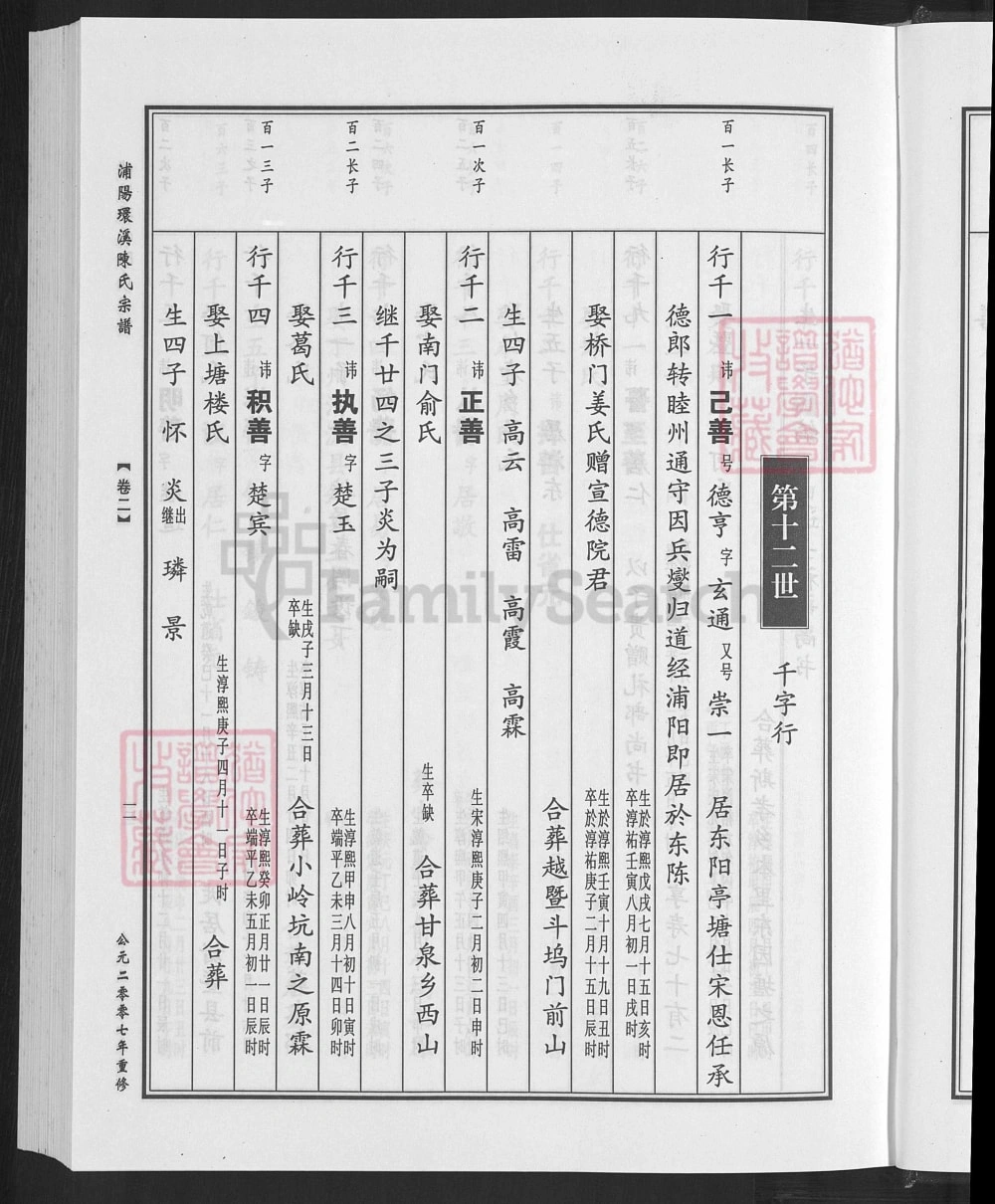 图片[7]-浙江金华浦江县环溪陈氏宗谱电子版PDF下载-中华家谱网