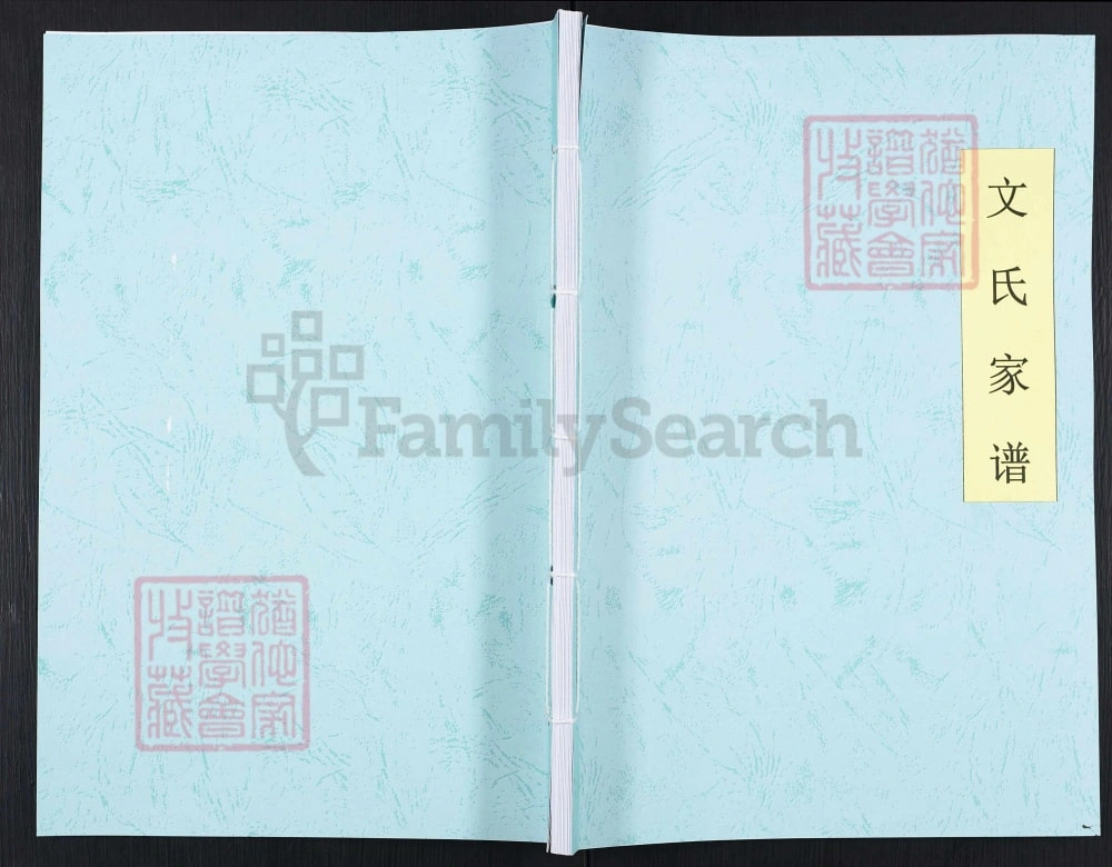 图片[1]-重庆巴南区文氏家谱电子版PDF下载-中华家谱网