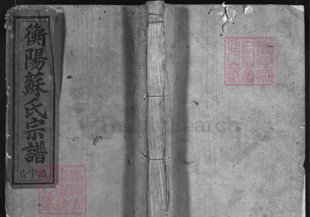 浙江兰溪衡阳苏氏宗谱(民国元年本)电子版PDF下载-中华家谱网