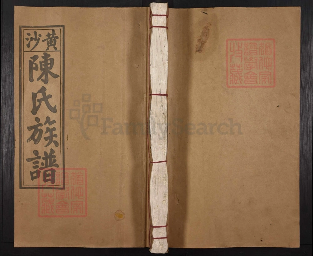 图片[1]-江西赣州黄沙陈氏九修族谱（益恭堂）电子版PDF下载-中华家谱网