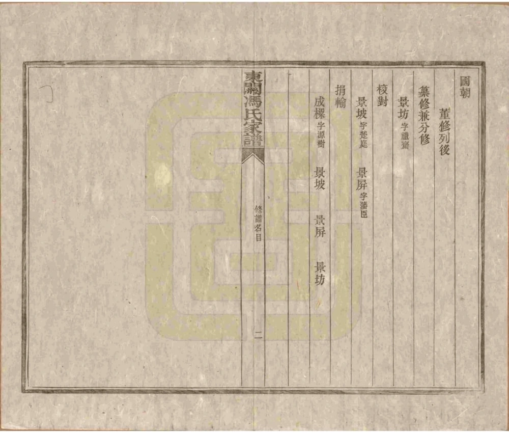 图片[5]-安徽宣城绩溪东关冯氏家谱电子版PDF下载-中华家谱网