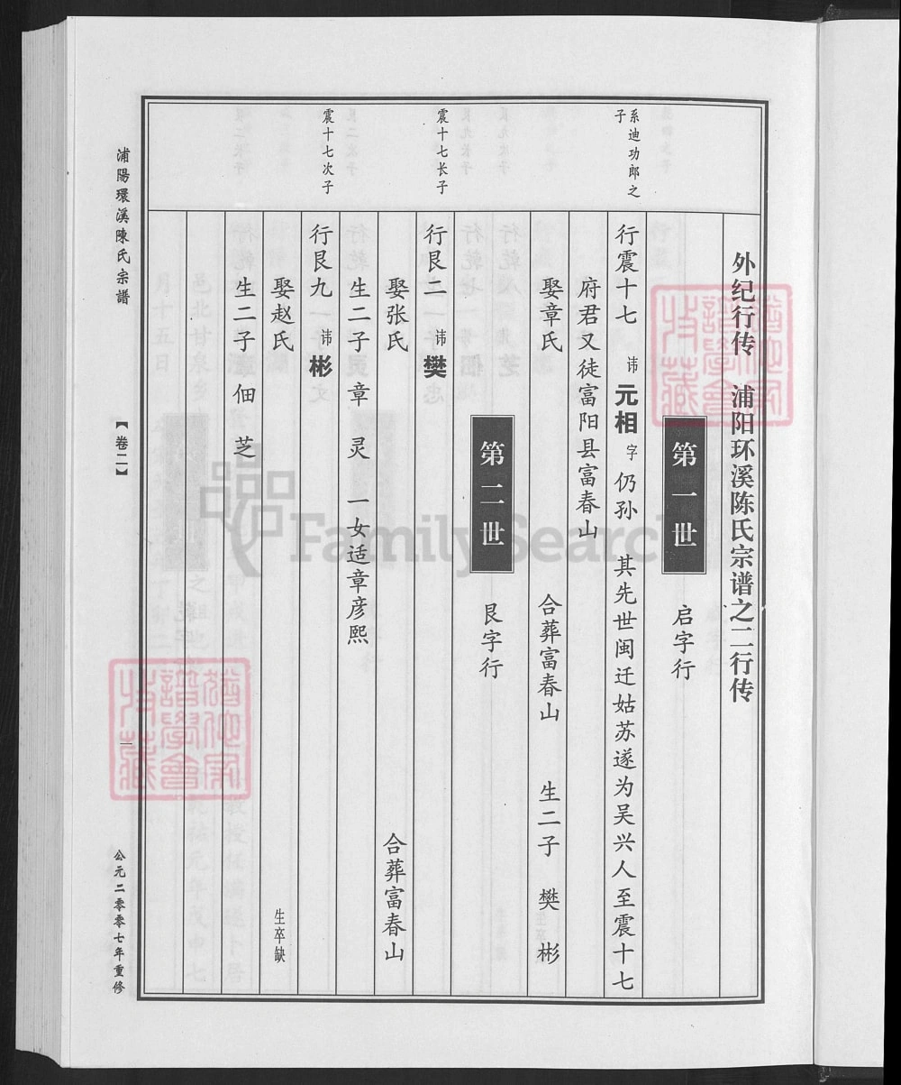 图片[5]-浙江金华浦江县环溪陈氏宗谱电子版PDF下载-中华家谱网