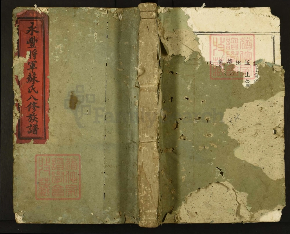 图片[1]-江西吉安永丰将军苏氏八修族谱电子版PDF下载-中华家谱网