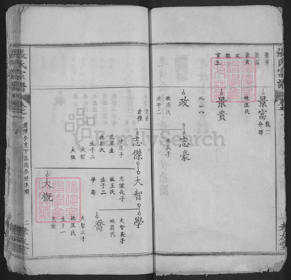 图片[3]-湖北黄冈张氏续修宗谱（孝友堂）电子版PDF下载-中华家谱网