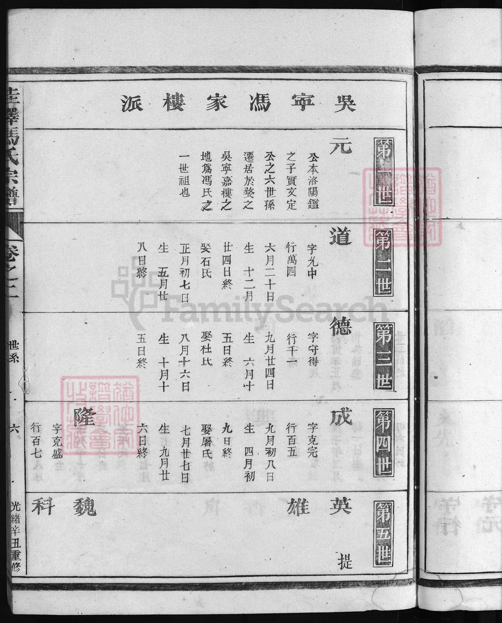 图片[5]-浙江东阳佳泽冯氏宗谱电子版PDF下载-中华家谱网