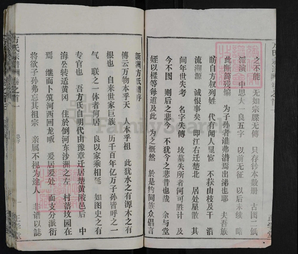 图片[3]-湖北武汉新洲区方氏宗谱（正学堂）电子版PDF下载-中华家谱网