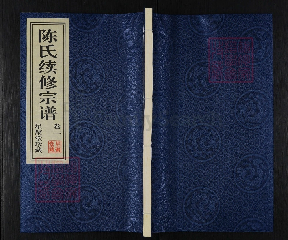 图片[1]-江苏常州陈氏续修宗谱（星聚堂）电子版PDF下载-中华家谱网