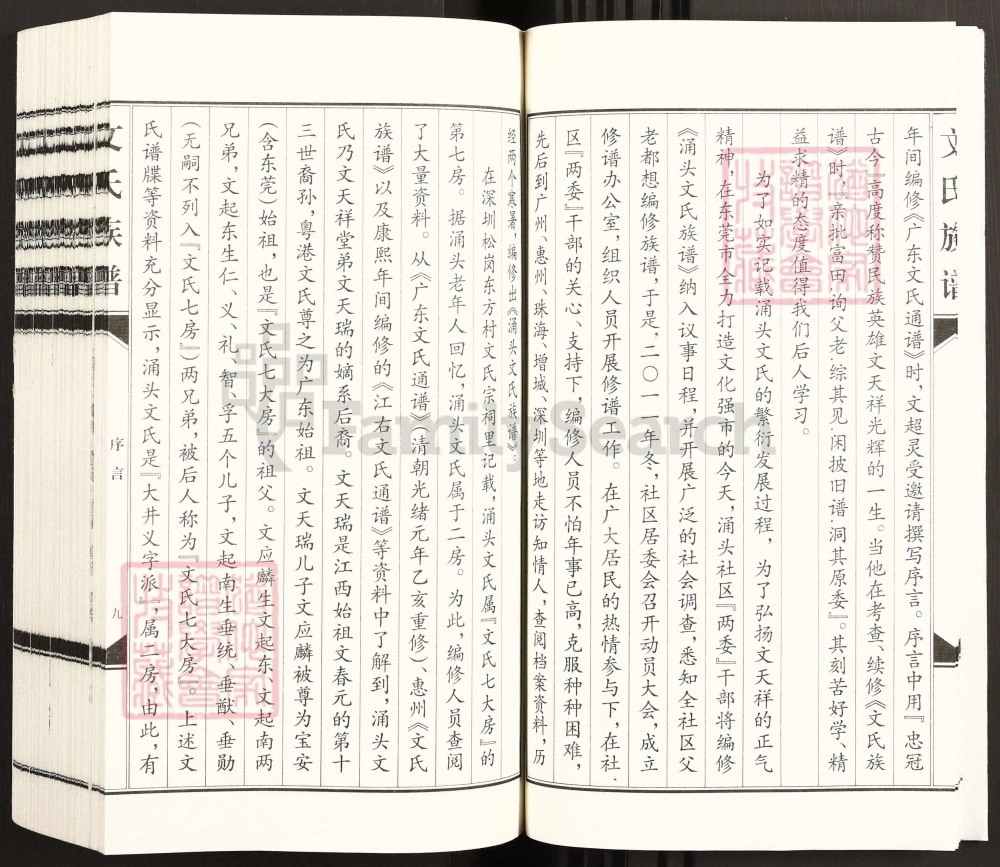 图片[4]-广东东莞长安镇涌头文氏族谱电子版PDF下载-中华家谱网