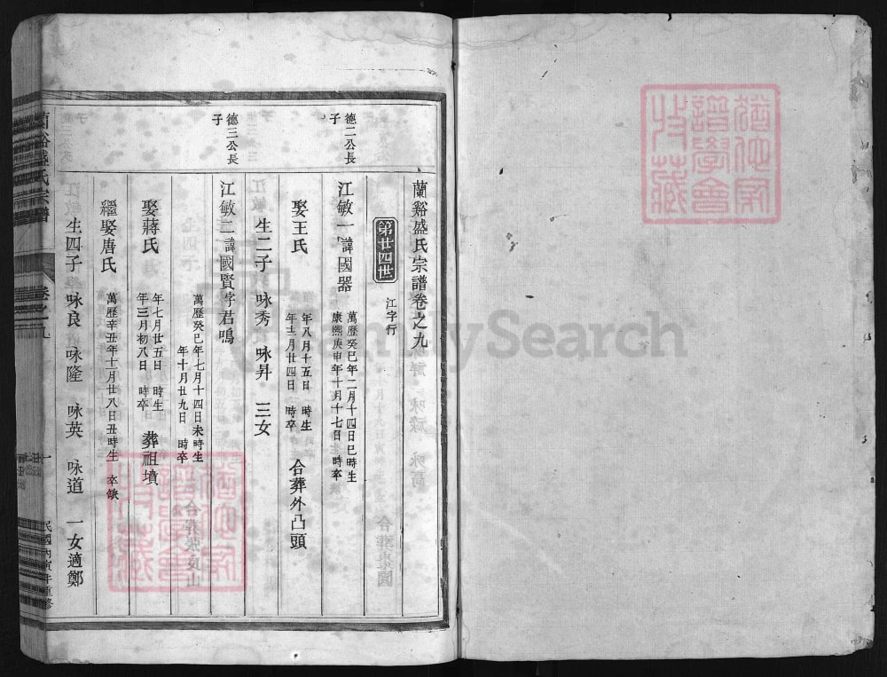 图片[5]-浙江兰溪盛氏宗谱（孝思堂）电子版PDF下载-中华家谱网