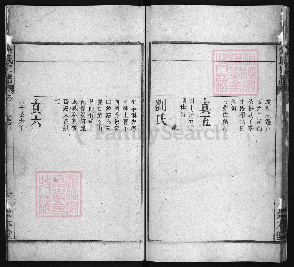 图片[6]-安徽安庆潜山县余氏宗谱（崇本堂）电子版PDF下载-中华家谱网