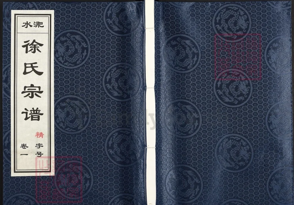 安徽合肥庐江县淝水徐氏宗谱（世德堂）电子版PDF下载-中华家谱网