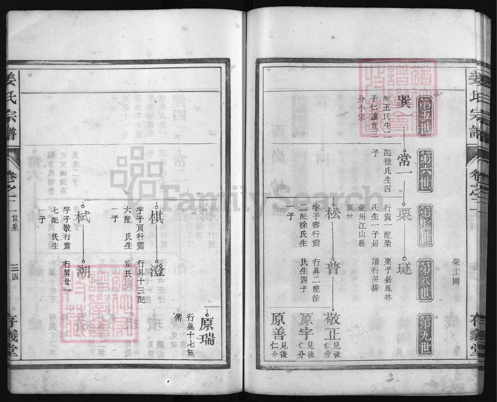 图片[8]-浙江兰溪姜氏宗谱（存义堂）电子版PDF下载-中华家谱网