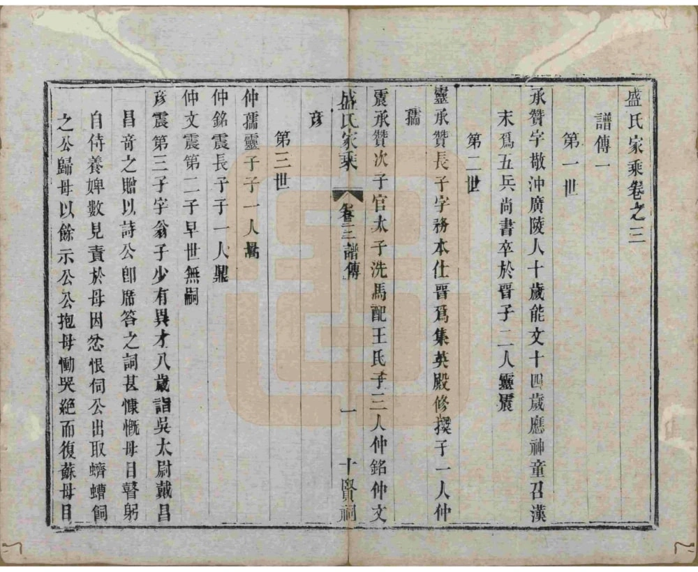 图片[5]-江苏苏州平江盛氏家乘初稿（十贤祠）电子版PDF下载-中华家谱网