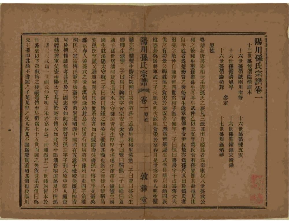 图片[2]-浙江绍兴阳川孙氏宗谱（敦彝堂）电子版PDF下载-中华家谱网