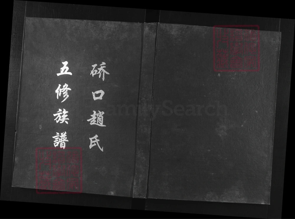 图片[1]-湖南邵东硚口赵氏五修族谱电子版PDF下载-中华家谱网