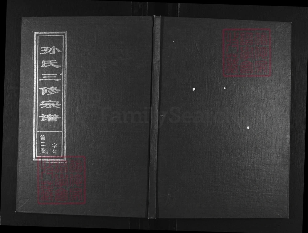 图片[1]-安徽合肥肥东县孙氏三修宗谱（映雪堂）电子版PDF下载-中华家谱网