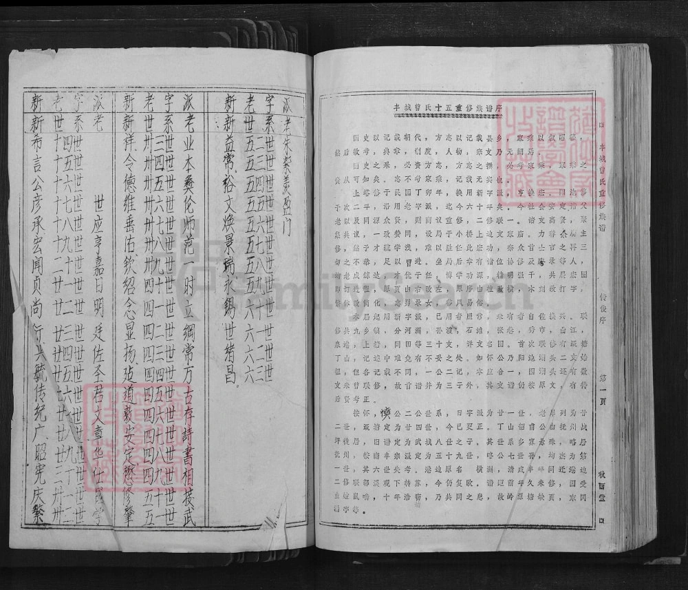 图片[2]-江西丰城曾氏重修族谱（秋西堂）电子版PDF下载-中华家谱网