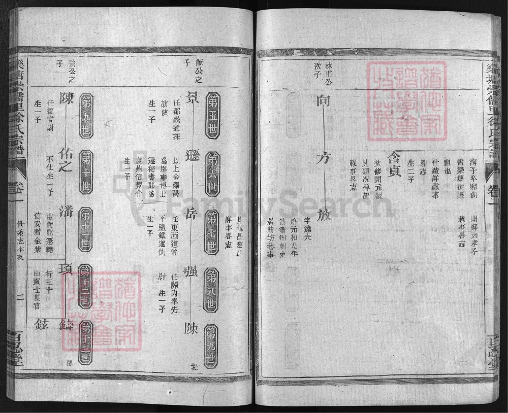 图片[5]-浙江兰溪乐塘崇儒里徐氏宗谱（百忍堂）电子版PDF下载-中华家谱网