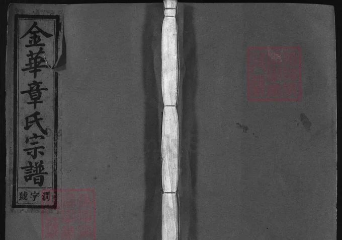 浙江兰溪金华章氏宗谱（崇德堂）电子版PDF下载-中华家谱网
