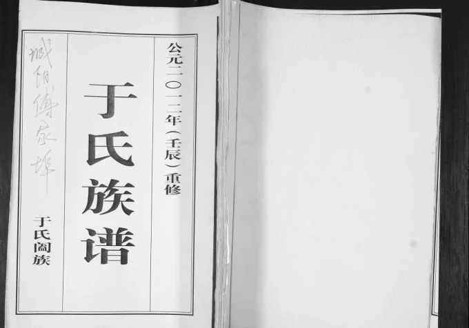 山东青岛城阳区于氏族谱-中华家谱网