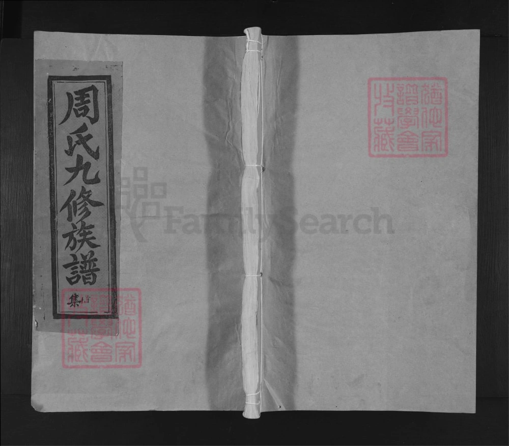 图片[1]-江西抚州南丰县汝南周氏九修族谱电子版PDF下载-中华家谱网