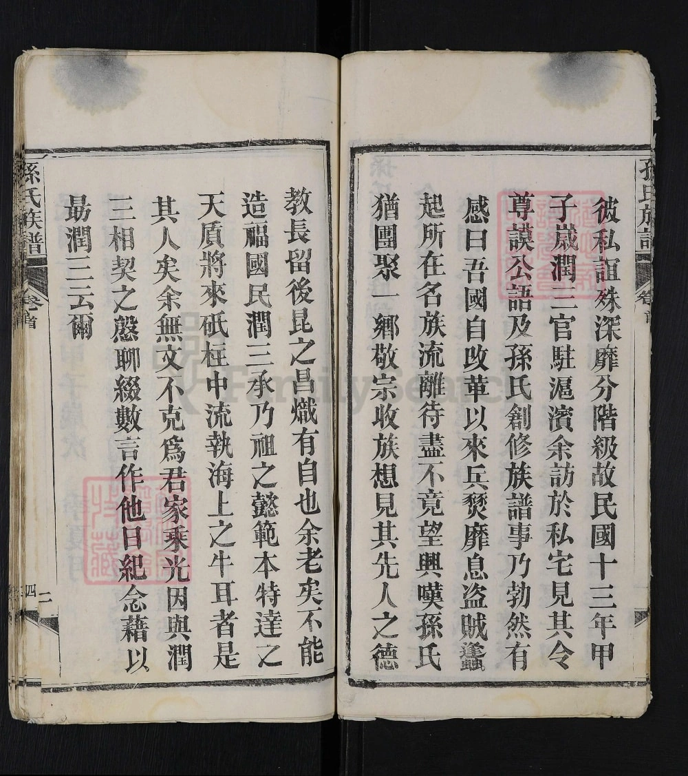 图片[4]-湖北武汉黄陂区孙氏族谱电子版PDF下载-中华家谱网